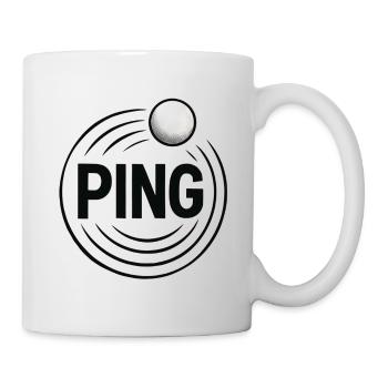 Ping Pong - Tennis de Table - Mug blanc - blanc - Droite