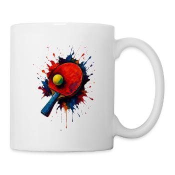 Ping Pong - Tennis de Table - Mug blanc - blanc - Droite