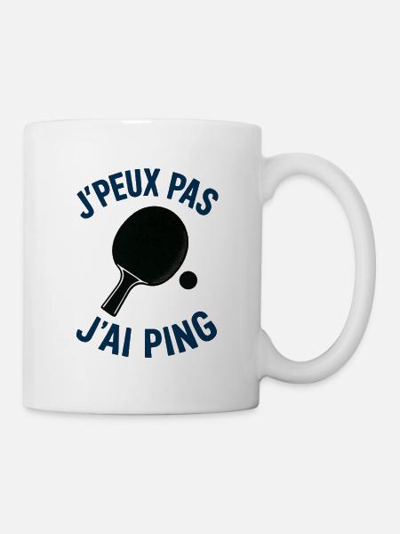 Ich kann nicht, ich ping. - Tasse - Weiß