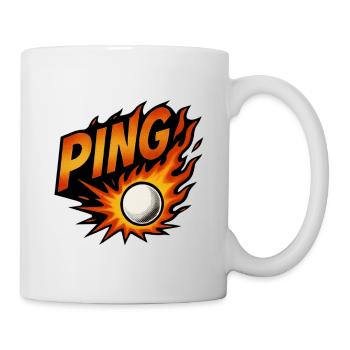 Ping Pong - Tennis de Table - Mug blanc - blanc - Droite