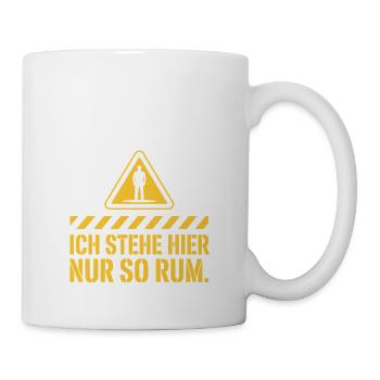 Carnaval, s’il vous plaît, pas de polonaise, juste à rester là - Mug blanc - blanc - Droite