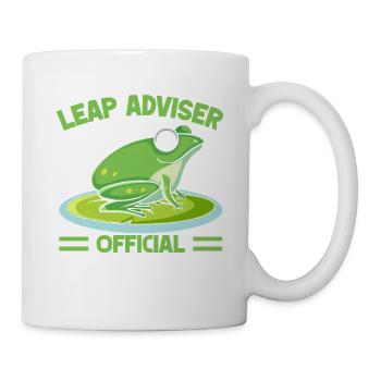 Frog Catcher Leap Adviser Frog - Tasse - Weiß - Rechts