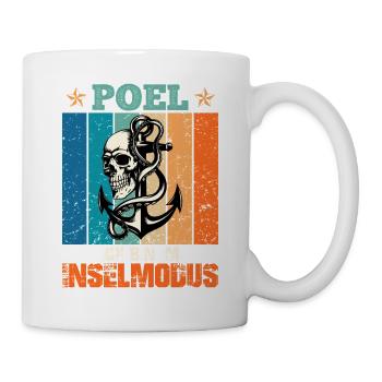 Baltic Sea Holiday POEL AM IM INSEL MODUS Lustig - Mug - white - Right