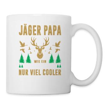 Cadeaux de chasse Chasse Examen de chasseur réussi - Mug blanc - blanc - Droite