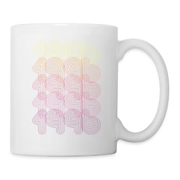 1996 Cadeau Anniversaire Rétro Futuriste Vintage - Mug blanc - blanc - Droite