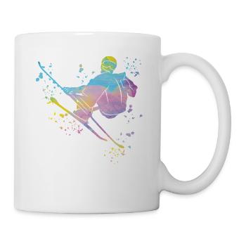 Alpine skiing Winter sports Nordic skiing - Mug - white - Right