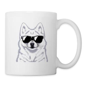 Pomsky - Mug blanc - blanc - Droite