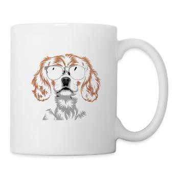 Épagneul du roi Charles - Mug blanc - blanc - Droite
