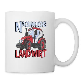 Farmer Kids Outfits Tractor Tractor Young Farmer - Mug - white - Right