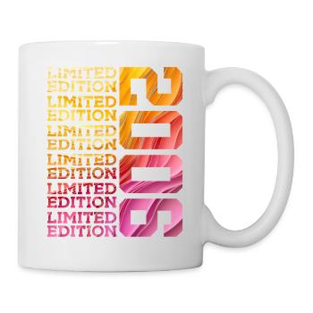 ÉDITION LIMITÉE 2006 20 ANS 20E ANNIVERSAIRE - Mug blanc - blanc - Droite