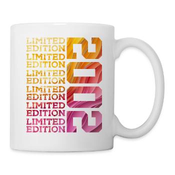 LIMITED EDITION 2002 24 YEARS 24TH BIRTHDAY - Mug - white - Right
