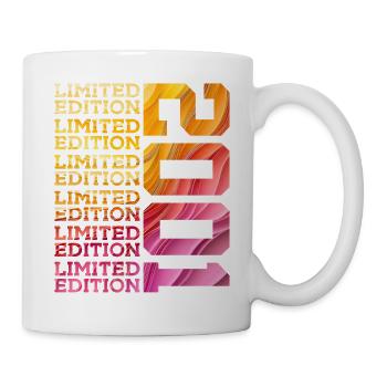 LIMITED EDITION 2001 25 YEARS 25TH BIRTHDAY - Mug - white - Right