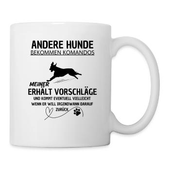 Commands? No. Accept suggestions? Maybe - Mug - white - Right
