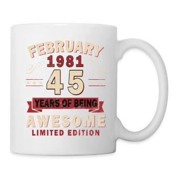 February 1981 - February 1981 Gift - Mug - white - Right