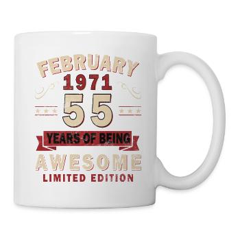 February 1971 - Gift February 1971 - Mug - white - Right