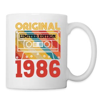 40e Anniversaire 40 ans Original 1986 Vintage - Mug blanc - blanc - Droite