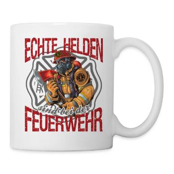 Firefighter Firefighter Real Heroes - Mug - white - Right