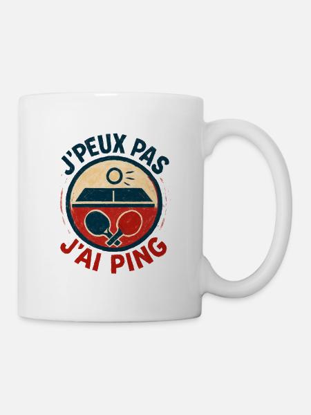 Ich kann nicht, ich ping. - Tasse - Weiß