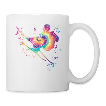 Alpine skiing Winter sports Nordic skiing - Mug - white - Right