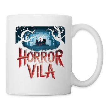  Horror Vila Spukhaus Nächtlicher Wald Gruselige - Tasse - Weiß - Rechts