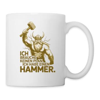 Légende viking viking marin Odin Raven Fighter - Mug blanc - blanc - Droite