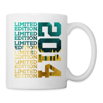 ÉDITION LIMITÉE 2014 12 ANS 12E ANNIVERSAIRE - Mug blanc - blanc - Droite