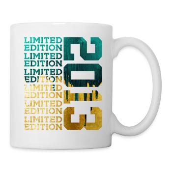 ÉDITION LIMITÉE 2013 13 ANS 13E ANNIVERSAIRE - Mug blanc - blanc - Droite