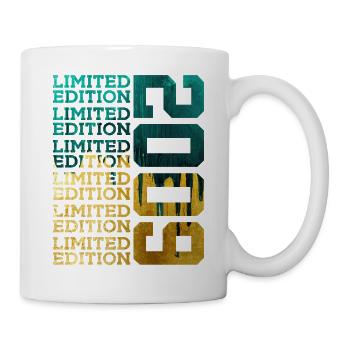 ÉDITION LIMITÉE 2009 17 ANS 17E ANNIVERSAIRE - Mug blanc - blanc - Droite
