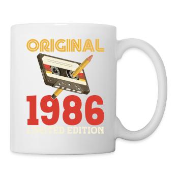 1986 40e Anniversaire 40 ans Original Vintage - Mug blanc - blanc - Droite