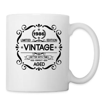 Vintage Limited Edition Born in 1986 Perfect Aged - Mug - white - Right