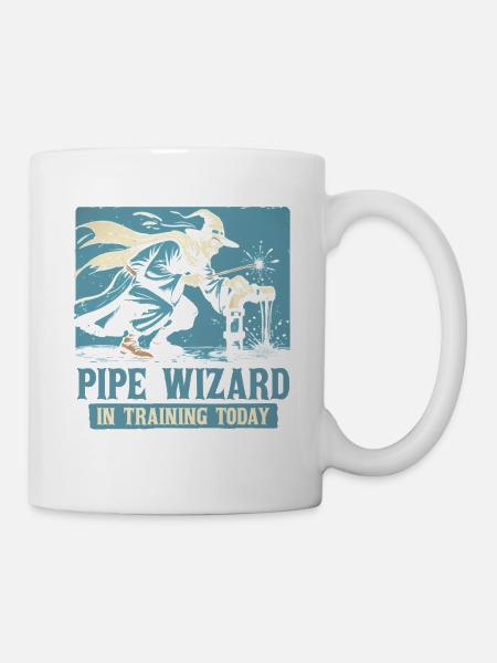 Rohrleger Rohrleitungsbauer - Tasse - Weiß