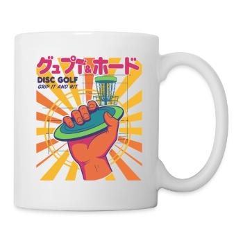 Disc Golf Grippe-le et Rip It Flying Disc Fun - Mug blanc - blanc - Droite
