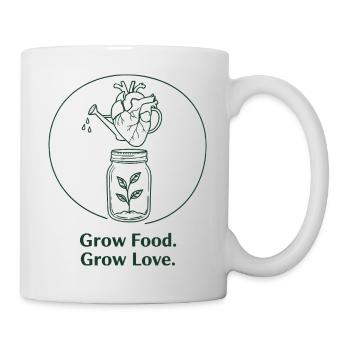 Organic horticulture, sustainable agriculture - Mug - white - Right
