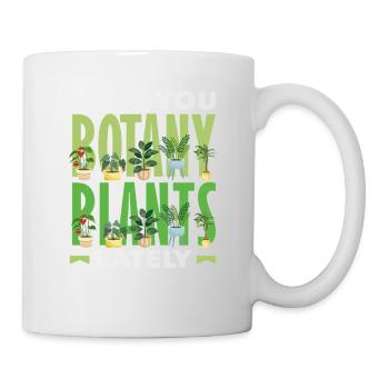 Boatic Boatany Pflanzenliebhaber Gartenarbeit - Tasse - Weiß - Rechts