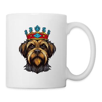 Dog Yorkshire King Animal - Mug - white - Right