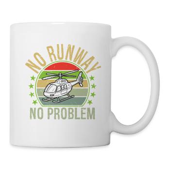 Pas de piste, pas de problème - Mug blanc - blanc - Droite