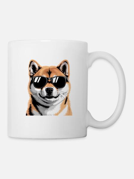 Shiba Inu - Tasse - Weiß