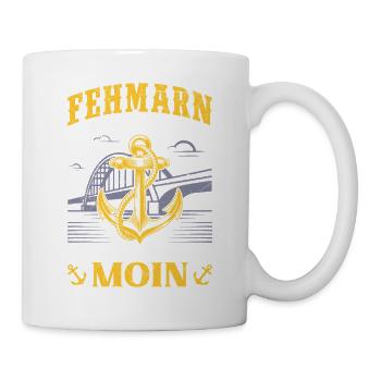FEHMARN OSTHOLSTEIN QUAND LA MER BALTIQUE APPELLE Drôle - Mug blanc - blanc - Droite