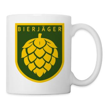 Bierjäger - Mug - white - Right