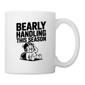 Bearly Handling This Season - Mug - white - Right