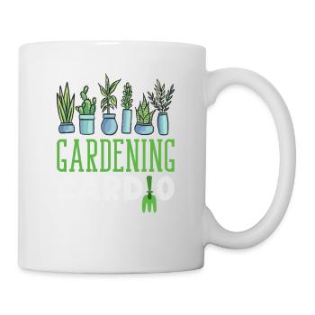 Gardening Cardio Plant Lover Garden - Mug - white - Right