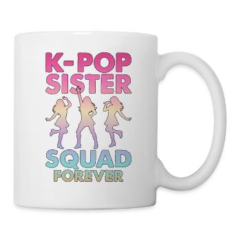 K-Pop Sister Squad Forever - Mug - white - Right