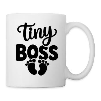 Co dla prawdziwego szefa  Grafika z Łapkami - Mug - white - Right
