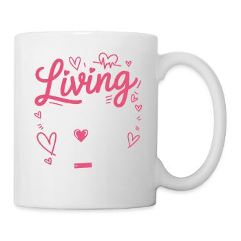 Living the Scrub Life - Mug - white - Right