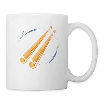 Drumsticks Graphic - Mug - white - Right