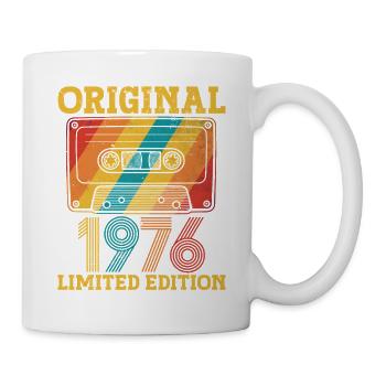 50th Birthday 50 Years 1976 Birthday Gift - Mug - white - Right