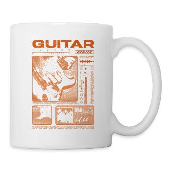 Guitariste Guitariste Rock Musicien streetwear - Mug blanc - blanc - Droite