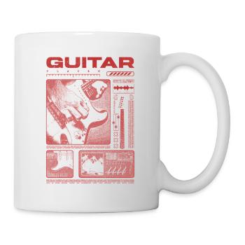 Guitariste Guitariste Rock Musicien streetwear - Mug blanc - blanc - Droite