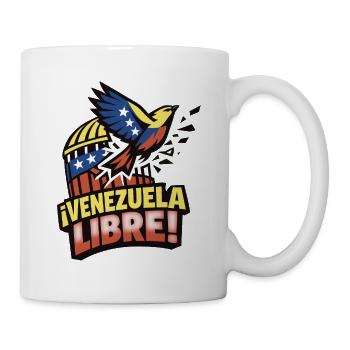 Venezuela libre - Mug blanc - blanc - Droite