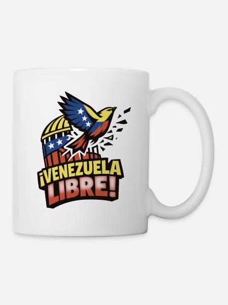 Freies Venezuela - Tasse - Weiß